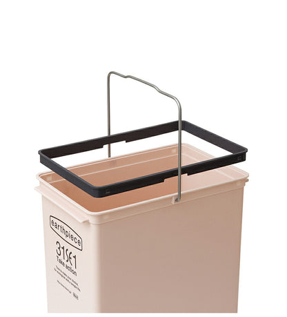 ゴミ箱 フロントオープン 17リットル 積み重ねOK スタッキングダストボックス フロント 前開き ごみ箱 ふた付き おしゃれ かわいい 蓋付き キッチンすき間収納 日本製 LIKE-IT(代引不可)