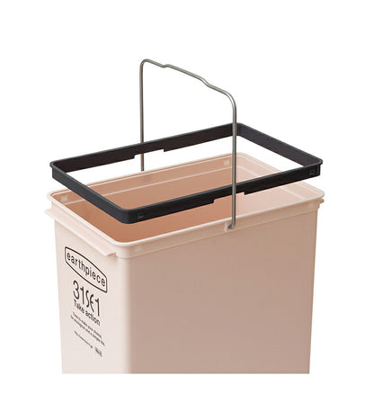 ゴミ箱 プッシュダスト(深型) 25L 積み重ねOK スタッキングごみ箱 ダストボックス 分別 キッチン ふた付き フタ付き 蓋付き|おしゃれ 蓋つきゴミ プッシュ ごみ入れ 蓋付きゴミ箱 トラッシュカン(代引不可)