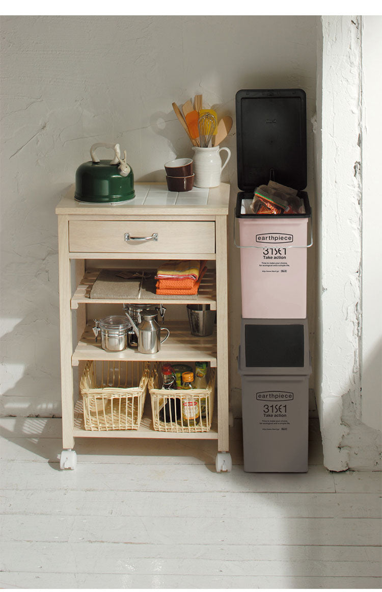 ゴミ箱 ごみ箱 ダストボックス 分別 おしゃれ シンプル 積み重ねOK スタッキング 前開き スリム インテリア ふた付き フロントオープンダスト 25L 深型(代引不可)