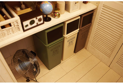 ゴミ箱 ごみ箱 ダストボックス 分別 おしゃれ シンプル 積み重ねOK スタッキング 前開き スリム インテリア ふた付き フロントオープンダスト 25L 深型(代引不可)