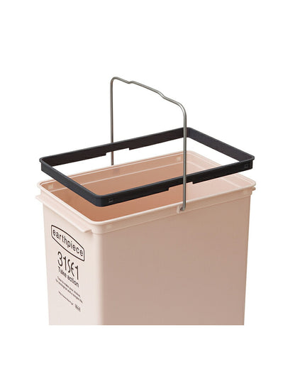 ゴミ箱 ヨコ型フロントオープンダスト ごみ箱 25L ふた付き 屋外 分別 スリム 隙間 キッチン 積み重ね 蓋付きゴミ箱 日本製 おしゃれ かわいい 北欧 男前 一人暮らし スタッキング(代引不可)