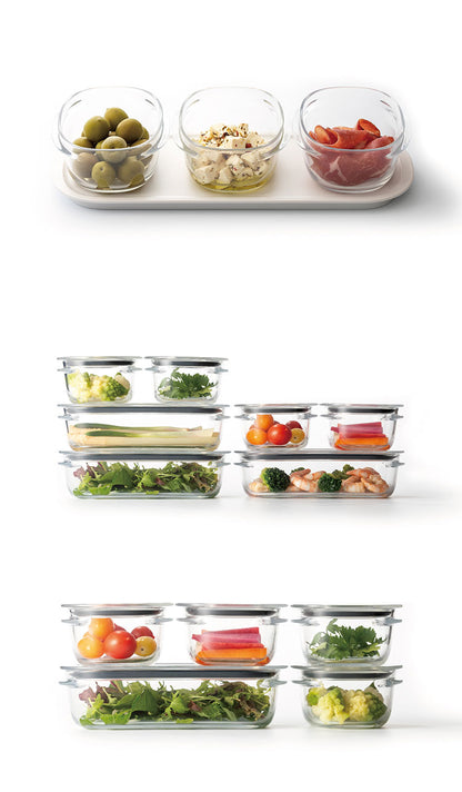 Lサイズ ライクイット like-it 調理ができる保存容器 密閉 おしゃれ 耐熱 1200ml 時短 電子レンジ 食洗機 冷凍 パッキン フタ キャニスター フードコンテナ 食器 調理道具 キッチンツール(代引不可)