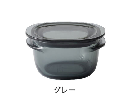 保存容器 Sサイズ 4個セット ライクイット like-it 調理ができる保存容器 密閉 おしゃれ 耐熱 200ml 時短 電子レンジ 食洗機 冷凍 パッキン フタ キャニスター フードコンテナ 食器 調理道具(代引不可)