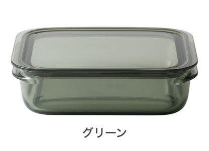 保存容器 2個組 1200mL おしゃれ 耐熱 密閉 パッキン付き 浅型 電子レンジ 食洗機 冷凍保存 日本製 便利 割れない 軽い 時短 作り置き ライクイット like-it 調理ができる保存容(代引不可)