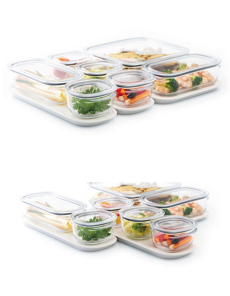 保存容器 2個組 1200mL おしゃれ 耐熱 密閉 パッキン付き 浅型 電子レンジ 食洗機 冷凍保存 日本製 便利 割れない 軽い 時短 作り置き ライクイット like-it 調理ができる保存容(代引不可)