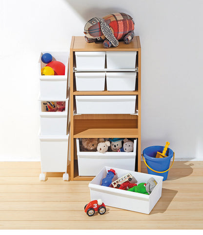 ライクイット (like-it) 小物収納 レトルト食品 収納 ケース コンテナー ワイド (フタ) 約幅38.8x奥25.6x高2cm 日本製 JTR-03 リサイクルプラスチック30%以上配合 収納ボックス パントリー収納(代引不可)