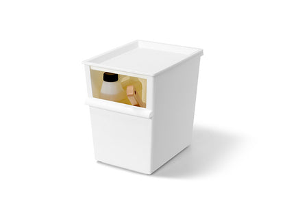 ライクイット (like-it) 小物収納 レトルト食品 収納 ケース コンテナー ワイド 日本製 JTR-04 リサイクルプラスチック30%以上配合 収納ボックス パントリー収納(代引不可)