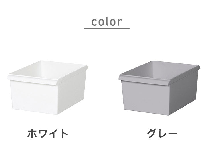 ライクイット (like-it) 小物収納 レトルト食品 収納 ケース コンテナー スリム 浅型 幅19x奥27.3x高13cm 日本製 JTR-05 リサイクルプラスチック30%以上配合 収納ボックス パントリー収納(代引不可)