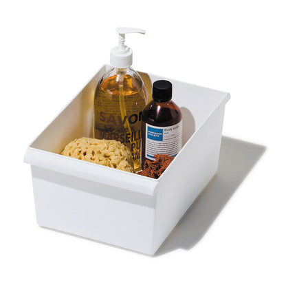 ライクイット (like-it) 小物収納 レトルト食品 収納 ケース コンテナー スリム 浅型 幅19x奥27.3x高13cm 日本製 JTR-05 リサイクルプラスチック30%以上配合 収納ボックス パントリー収納(代引不可)