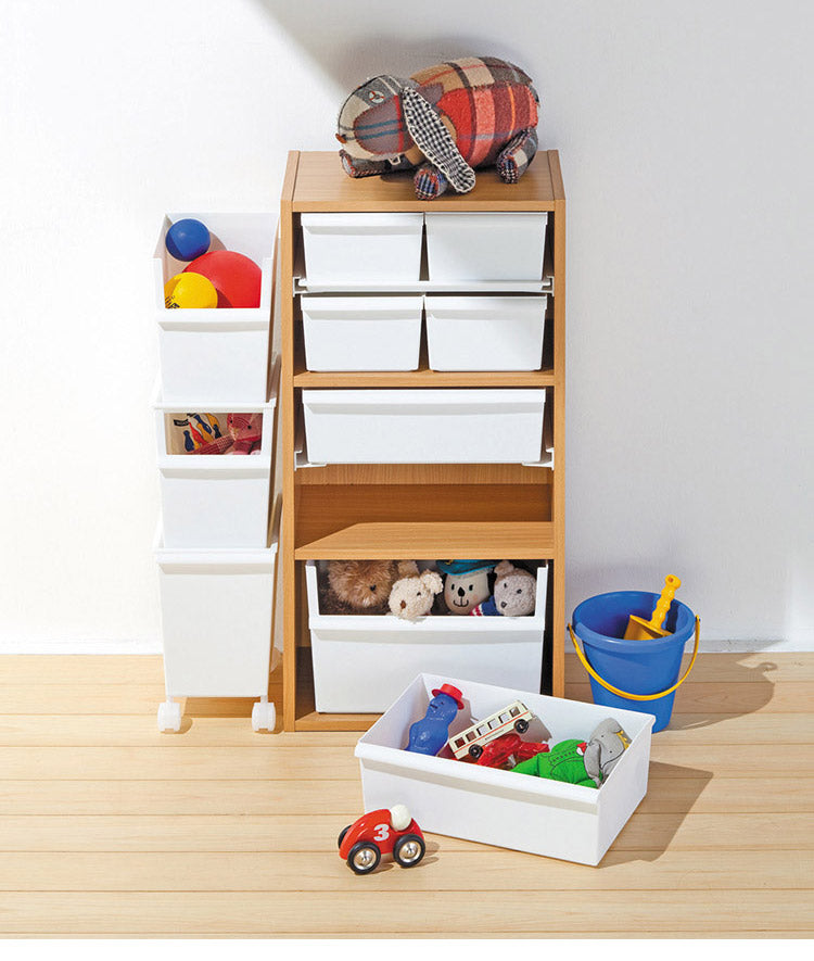 ライクイット (like-it) 小物収納 レトルト食品 収納 ケース コンテナースリム (フタ) 約幅19.8x奥25.6x高2cm 日本製 JTR-06 リサイクルプラスチック30%以上配合 収納ボックス パントリー収納(代引不可)