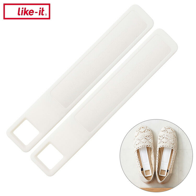 ライクイット(like-it) 脱臭・調湿できる 珪藻土 スティック ホワイト 約幅3×奥行18×高さ1.2cm KSD-01 ゴルフシューズ 消臭(代引不可)