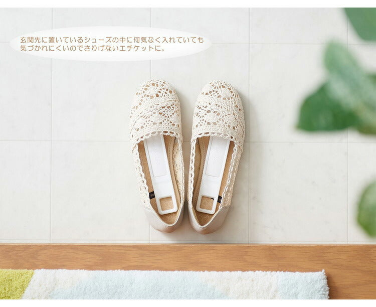 ライクイット(like-it) 脱臭・調湿できる 珪藻土 スティック ホワイト 約幅3×奥行18×高さ1.2cm KSD-01 ゴルフシューズ 消臭(代引不可)