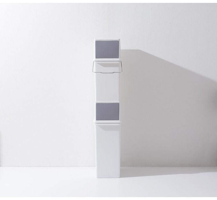 ゴミ箱 おしゃれ ふた付き キッチン 分別 フロントオープントラッシュビン 25リットル 25L スリム ごみ箱 シンプル 重ねられる スタッキング 袋 見えない 日本製 LBD-08 ライクイット like-it Seals(代引不可)