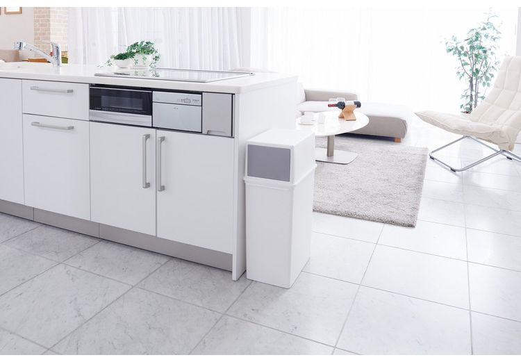 ゴミ箱 おしゃれ ふた付き キッチン 分別 フロントオープントラッシュビン 25リットル 25L スリム ごみ箱 シンプル 重ねられる スタッキング 袋 見えない 日本製 LBD-08 ライクイット like-it Seals(代引不可)