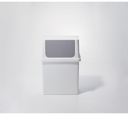 ゴミ箱 おしゃれ ふた付き キッチン シールズ フロントオープントラッシュビン 17ワイド 17L スイング式 ホワイト 白 シンプル 重ねられる スタッキング 分別 ライクイット like-it Seals(代引不可)