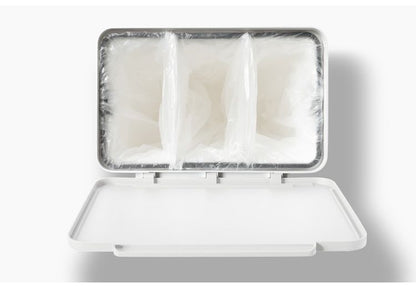 ゴミ箱 おしゃれ 70L 外用 分別ダストボックス 大型 45L袋可 45リットル袋可 ゴミ袋が見えない スマート 魅せる ゴミ捨て ペール ゴミ袋 掛ける 分別 アウトドア モノトーン 北欧 インテリア雑貨(代引不可)