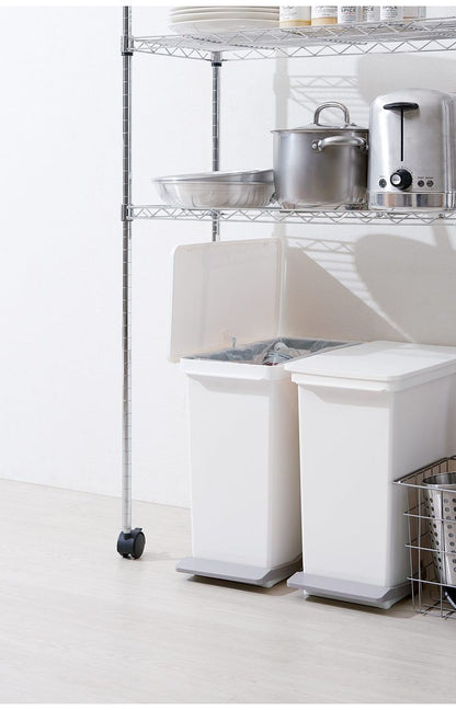 ゴミ箱 ごみ箱 ora オルア ペダル 25L 分別 ダストボックス 横開き ヨコ型 タテ型 横型 縦型 スリム ふた付き 日本製 おしゃれ キッチン(代引不可)