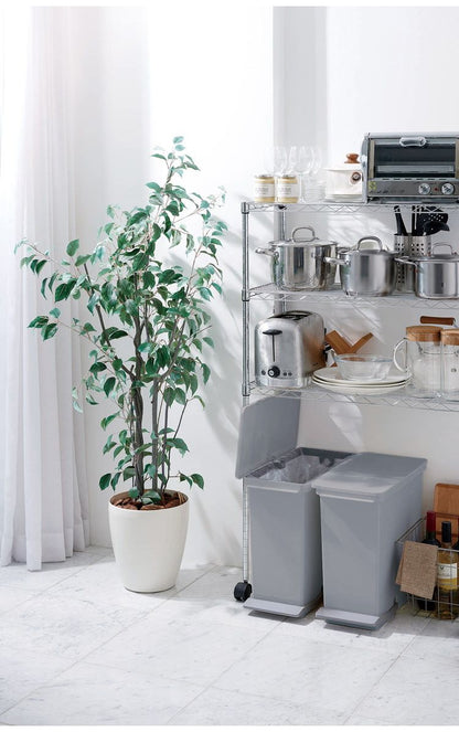 ゴミ箱 ごみ箱 ora オルア ペダル 25L 分別 ダストボックス 横開き ヨコ型 タテ型 横型 縦型 スリム ふた付き 日本製 おしゃれ キッチン(代引不可)