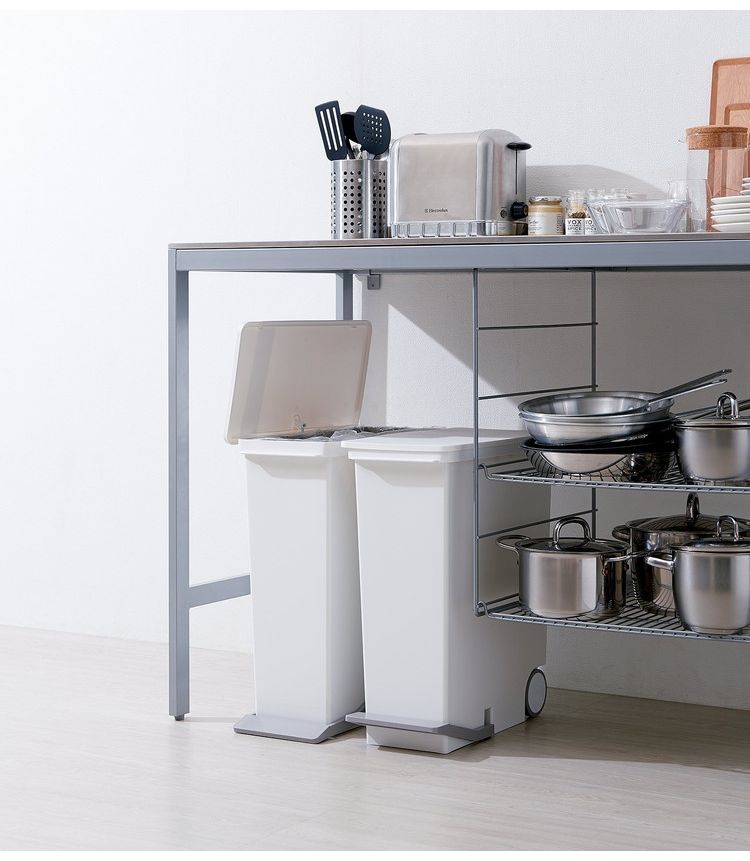 ゴミ箱 ごみ箱 ora オルア ペダル 33L 分別 ダストボックス 横開き ヨコ型 タテ型 横型 縦型 スリム ふた付き 日本製 おしゃれ キッチン(代引不可)