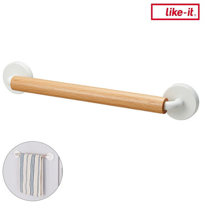 ライクイット (like-it) キッチン ランドリー マグネット収納 強力マグネット タオル掛け エキスパンドハンガー ニューホワイト 冷蔵庫 洗濯機 Mag-On+ 8074(代引不可)