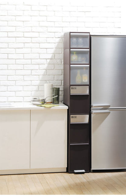 分別スイングストッカーワイド 分別ゴミ箱 リサイクルダストステーション Like-it(代引不可)