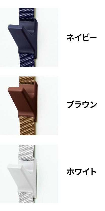 ライクイット (like-it) 壁掛け収納 取付簡単 ドアフック (フック6個) ブラウン 高さ約240cmまでのドア対応 NDH-01 自転車 ヘルメット 収納 玄関 壁掛け(代引不可)