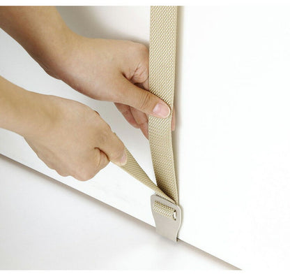 ライクイット (like-it) 壁掛け収納 取付簡単 ドアフック (フック6個) ブラウン 高さ約240cmまでのドア対応 NDH-01 自転車 ヘルメット 収納 玄関 壁掛け(代引不可)