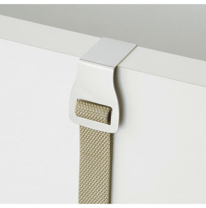 ライクイット (like-it) 壁掛け収納 取付簡単 ドアフック (バッグ用フック4個組) ブラウン 高さ約240cmまでのドア対応 NDH-03 自転車 ヘルメット 収納 玄関 壁掛け(代引不可)