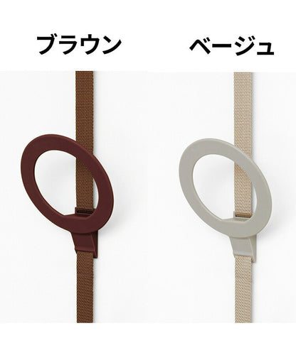 ライクイット (like-it) 壁掛け収納 取付簡単 ドアフック (帽子用フック4個組) ブラウン 高さ約240cmまでのドア対応 NDH-04 自転車 ヘルメット 収納 玄関 壁掛け(代引不可)