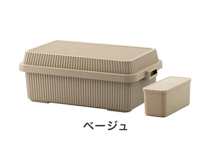 キャンプ 積み重ね 収納 ボックス 50L コンテナボックス スタックアップコンテナー 53 インナーボックスセット 収納ボックス キャンプ キャンプ用品 アウトドア 屋外 LIKE-IT(代引不可)