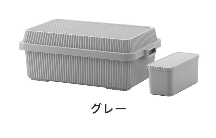 キャンプ 積み重ね 収納 ボックス 50L コンテナボックス スタックアップコンテナー 53 インナーボックスセット 収納ボックス キャンプ キャンプ用品 アウトドア 屋外 LIKE-IT(代引不可)