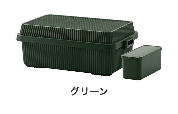 キャンプ 積み重ね 収納 ボックス 50L コンテナボックス スタックアップコンテナー 53 インナーボックスセット 収納ボックス キャンプ キャンプ用品 アウトドア 屋外 LIKE-IT(代引不可)