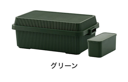 キャンプ 積み重ね 収納 ボックス 50L コンテナボックス スタックアップコンテナー 53 インナーボックスセット 収納ボックス キャンプ キャンプ用品 アウトドア 屋外 LIKE-IT(代引不可)