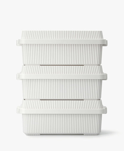 キャンプ 積み重ね 収納 ボックス 50L コンテナボックス スタックアップコンテナー 53 インナーボックスセット 収納ボックス キャンプ キャンプ用品 アウトドア 屋外 LIKE-IT(代引不可)