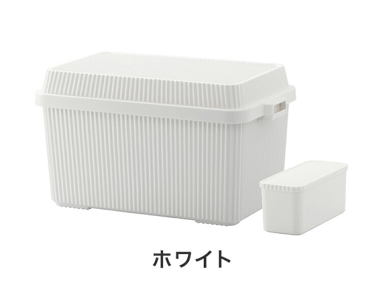 キャンプ 積み重ね 収納 ボックス 50L コンテナボックス スタックアップコンテナー 83 インナーボックスセット 収納ボックス大容量 収納ケース キャンプ キャンプ用品 アウトドア 屋外 LIKE-IT(代引不可)