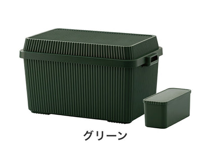 キャンプ 積み重ね 収納 ボックス 50L コンテナボックス スタックアップコンテナー 83 インナーボックスセット 収納ボックス大容量 収納ケース キャンプ キャンプ用品 アウトドア 屋外 LIKE-IT(代引不可)