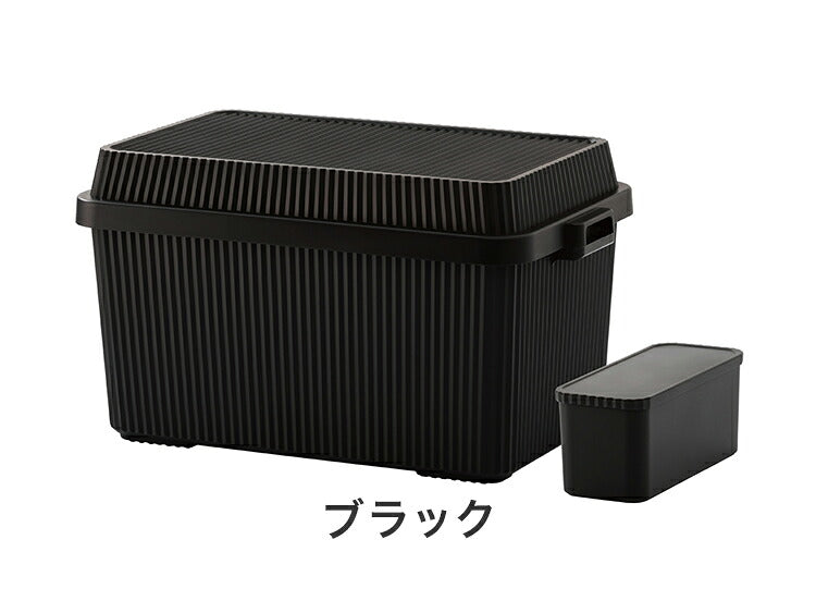 キャンプ 積み重ね 収納 ボックス 50L コンテナボックス スタックアップコンテナー 83 インナーボックスセット 収納ボックス大容量 収納ケース キャンプ キャンプ用品 アウトドア 屋外 LIKE-IT(代引不可)