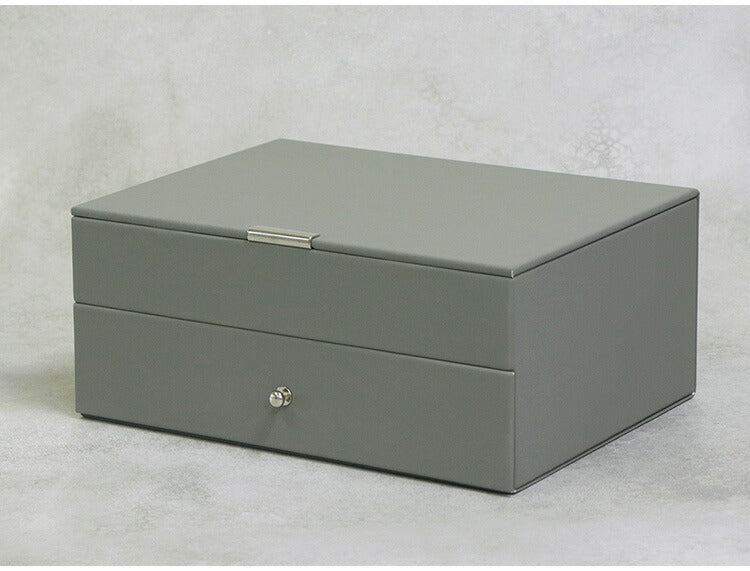 ジュエリーボックス Gage 2段 ゲージ アクセサリーボックス ジュエリーケース 収納 大容量 コンパクト 省スペース 宝石箱 ピアス イヤリング 指輪 リング おしゃれ かわいい プレゼント ギフト 贈り物(代引不可)