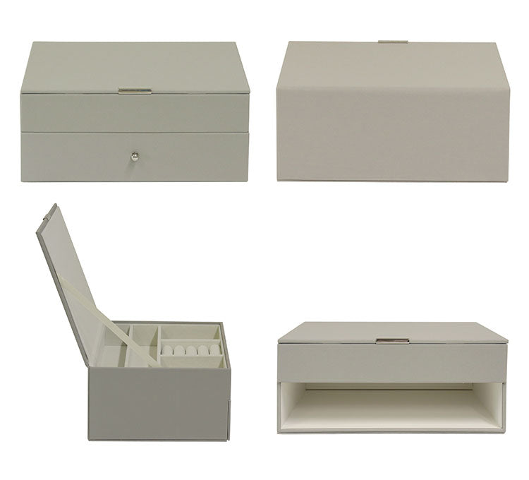 ジュエリーボックス Gage 2段 ゲージ アクセサリーボックス ジュエリーケース 収納 大容量 コンパクト 省スペース 宝石箱 ピアス イヤリング 指輪 リング おしゃれ かわいい プレゼント ギフト 贈り物(代引不可)