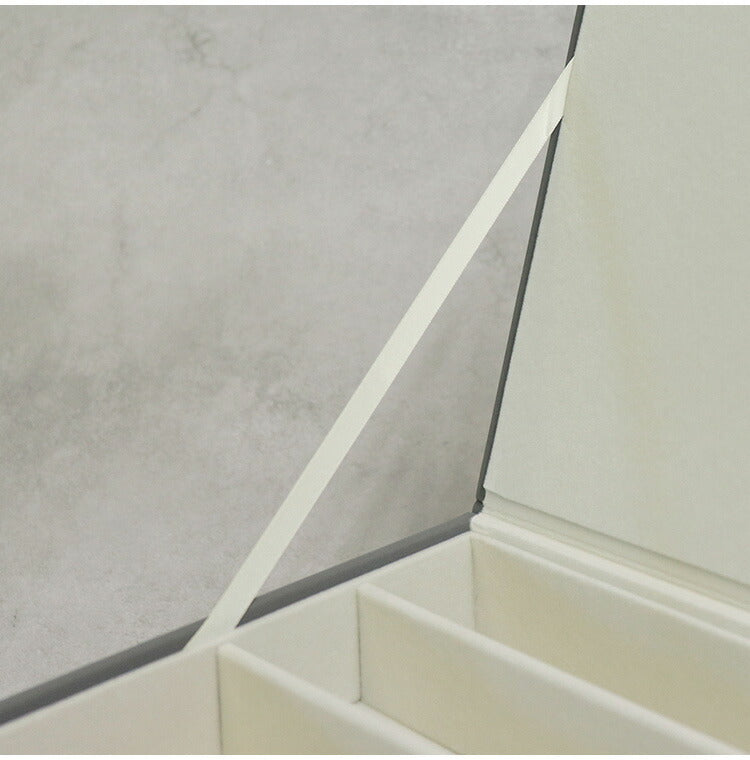 ジュエリーボックス Gage 2段 ゲージ アクセサリーボックス ジュエリーケース 収納 大容量 コンパクト 省スペース 宝石箱 ピアス イヤリング 指輪 リング おしゃれ かわいい プレゼント ギフト 贈り物(代引不可)