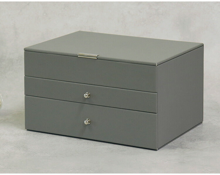 ジュエリーボックス Gage 3段 ゲージ アクセサリーボックス ジュエリーケース 収納 大容量 コンパクト 省スペース 宝石箱 ピアス イヤリング 指輪 リング おしゃれ かわいい プレゼント ギフト 贈り物(代引不可)