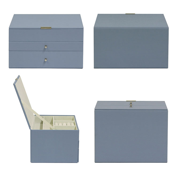 ジュエリーボックス Gage 3段 ゲージ アクセサリーボックス ジュエリーケース 収納 大容量 コンパクト 省スペース 宝石箱 ピアス イヤリング 指輪 リング おしゃれ かわいい プレゼント ギフト 贈り物(代引不可)