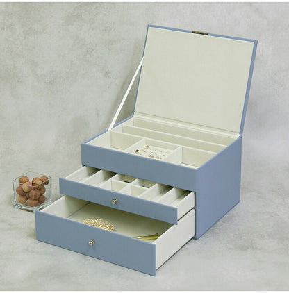 ジュエリーボックス Gage 3段 ゲージ アクセサリーボックス ジュエリーケース 収納 大容量 コンパクト 省スペース 宝石箱 ピアス イヤリング 指輪 リング おしゃれ かわいい プレゼント ギフト 贈り物(代引不可)