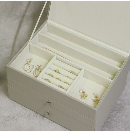 ジュエリーボックス Gage 3段 ゲージ アクセサリーボックス ジュエリーケース 収納 大容量 コンパクト 省スペース 宝石箱 ピアス イヤリング 指輪 リング おしゃれ かわいい プレゼント ギフト 贈り物(代引不可)