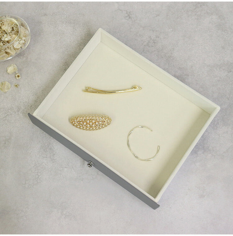 ジュエリーボックス Gage 3段 ゲージ アクセサリーボックス ジュエリーケース 収納 大容量 コンパクト 省スペース 宝石箱 ピアス イヤリング 指輪 リング おしゃれ かわいい プレゼント ギフト 贈り物(代引不可)