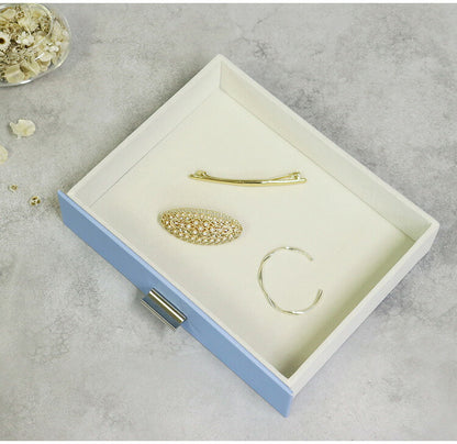 ジュエリーボックス Asha 2段 アシャ アクセサリーボックス ジュエリーケース 収納 大容量 コンパクト 省スペース 宝石箱 ピアス イヤリング 指輪 リング おしゃれ かわいい プレゼント ギフト 贈り物(代引不可)