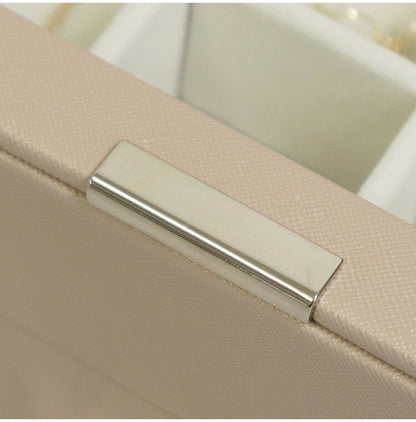 ジュエリーボックス Asha 2段 アシャ アクセサリーボックス ジュエリーケース 収納 大容量 コンパクト 省スペース 宝石箱 ピアス イヤリング 指輪 リング おしゃれ かわいい プレゼント ギフト 贈り物(代引不可)