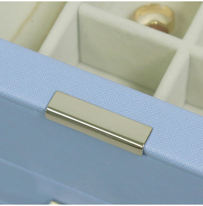 ジュエリーボックス Asha 3段 アシャ アクセサリーボックス ジュエリーケース 収納 大容量 コンパクト 省スペース 宝石箱 ピアス イヤリング 指輪 リング おしゃれ かわいい プレゼント ギフト 贈り物(代引不可)