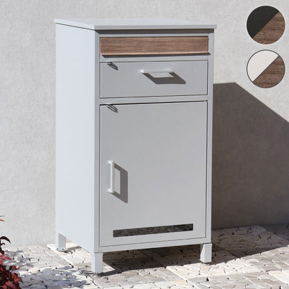 宅配ボックス 大容量 鍵付き ダイヤル錠 ポスト ポスト付き ポスト一体型 一戸建て用 簡易ロック 郵便ポスト 郵便受け 置き配ボックス スタンドポスト 置き型ポスト 大型 戸建て 屋外 おしゃれ(代引不可)