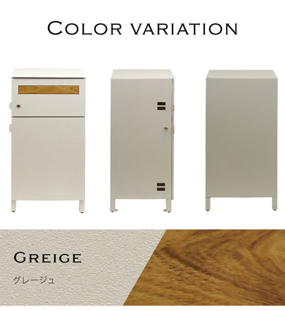 宅配ボックス ポスト付き ポスト ポスト一体型 郵便ポスト レトロ ヴィンテージ 郵便受け 一戸建て用 大容量 ポスト 置き型 スタンドポスト 置き型ポスト ポスト 大型 戸建て 屋外 スタンド 置き配(代引不可)